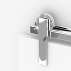 Kit para Porta de Correr Alumínio Escovado 1,50m WF