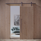 Kit para Porta de Correr Alumínio Escovado 2,00m WF