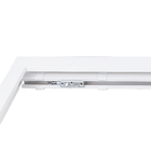 Kit para Porta de Correr Laca Branco 0,90m Artens