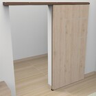 Kit para Porta de Correr Evolution 235 2m Alumínio Marrom Rodinato