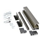 Kit para Porta de Correr Evolution 235 2m Alumínio Marrom Rodinato