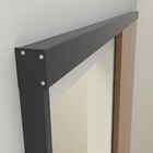 Kit para Porta de Correr Master Top 2m Alumínio Preto Rodinato