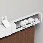 Kit para Porta de Correr Suporte Evolution 2m Alumínio Polido 4R TR Rodinato