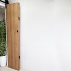 Kit para Porta Dobrável Celeiro 3x4,5x120cm em Alumínio Preto Geris