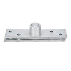 Kit Embutir para Porta Pivotante 100x2,5cm Aço Inox Zincado