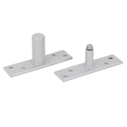 Kit Embutir para Porta Pivotante 100x2,5cm Aço Inox Pintado