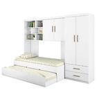Kit Para Quarto Completo Meninos Barcelona Branco
