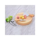 Kit Para Queijos Estojo Com Espátula Faca E Abridor De Vinhos