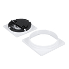 Kit para Ralo Quadrado com Pêndulo Branco Equation