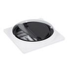 Kit para Ralo Quadrado Grande com Pêndulo Branco Equation