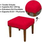 Kit Para Sala 2 Poltronas Electra E Puff Vinni Veludo Sanch