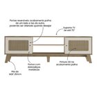 Kit Para Sala De Estar Rack E Buffet E Mesa De Centro Charlot