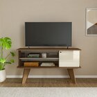 Kit Para Sala De Estar Rack E Mesa De Centro E Bar Frank Cina