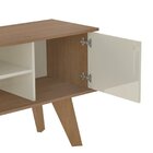 Kit Para Sala De Estar Rack E Mesa De Centro E Bar Frank Cina