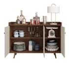 Kit Para Sala De Estar Rizzo Nogal Off White