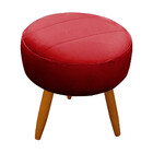 Kit Para Sala Poltrona Nina C/ Puff Veludo Speciale Home