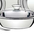 Kit Para Servir Ciclo Em Aco Inox 8 Pecas Tramontina