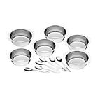 Kit Para Sobremesa Tramontina Service Em Aço Inox 12 Peças