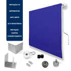 Kit Para Toldo Retratil + Lona De 2,80l X 1,50a Azul