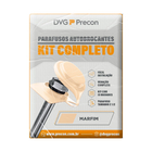 Kit para Vedação e Fixação de Telhas Plan 2 1/2 10 Unidades Marfim Precon