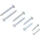 Kit Parafuso Auto Atarraxante Panela Fenda Zincado Com 52 Pe