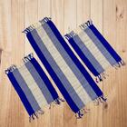 Kit Passadeiras De Tear - Azul Marinho