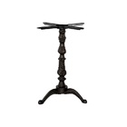 Kit Pé De Mesa Base E Trava Veroninha Em Ferro Fundido