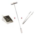 Kit Pegador Carnes, Pá Cinza, Rodo De Limpeza, Fornos, Pizza