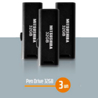 Kit Pen Drive 32g 3un Mitsushiba