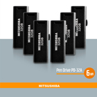 Kit Pen Drive 32g 6un Mitsushiba
