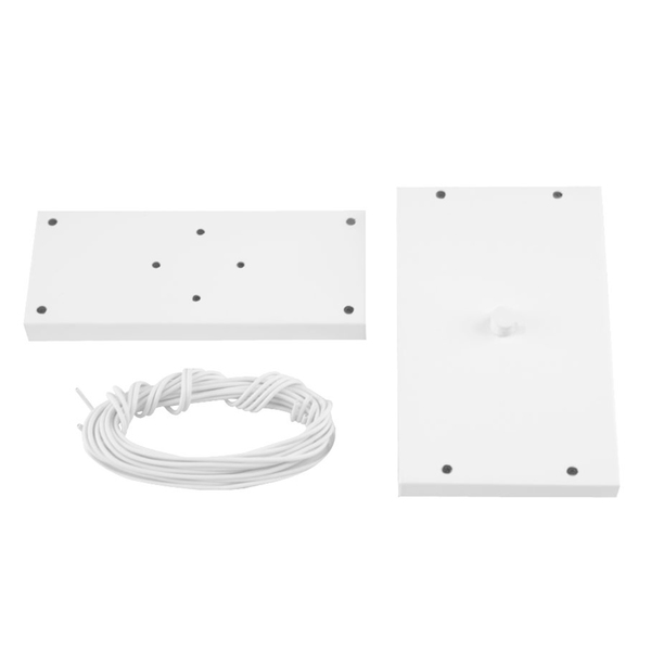 Kit para Luminária Retangular Metal Branco Tualux Leroy Merlin