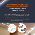 Kit Perfil de Embutir Slim 24mm 2m com Fita LED 240 LEDs/m e