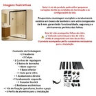 Kit Perfis E Acessorios P/ Box Banheiro Padrao 1,90m Altura X