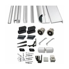 Kit Perfis E Acessorios P/ Box Banheiro Padrao 1,90m Altura X