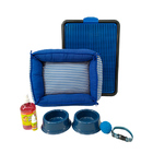 Kit Pet Cachorro Confort Cama Comedouro Educador Sanitário Pe
