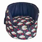 Kit Pet Cama Iglu 2 Em 1 Bolsa Transporte Colchonete Preto