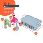 Kit Pet Organização, Brinquedos E Pelúcia 4pçs - Oikos Unica U