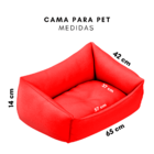 Kit Pet Xixi Dog Cama Cachorro M 57x37 Manda Na Casa