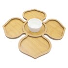 Kit Petisqueira 5 Repartições Com Ramequim