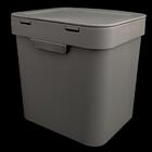 Kit Pia Cozinha Escorredor Pratos Lixeira 2,5l Porta Detergen