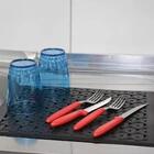 Kit Pia Cozinha Lixeira 9l Grade Protetora Porta Detergente P