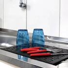 Kit Pia Cozinha Lixeira 9l Grade Protetora Porta Detergente P