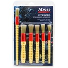 Kit Pincéis Especiais De Detalhamento Automotivo Interno/exte