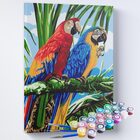 Kit Pintura Terapêutica - Casal De Araras