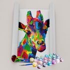 Kit Pintura Terapêutica - Girafa Psicodélica