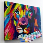 Kit Pintura Terapêutica - Leão Psicodélico