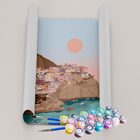 Kit Pintura Terapêutica - Santorini Grécia