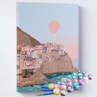 Kit Pintura Terapêutica - Santorini Grécia