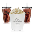 Kit Pipoca Personalizado Juntos - Para Dia Dos Namorados