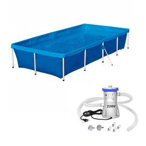 Kit Piscina 3000 Litros Bomba Filtrante 220v 3 028 Litros Por Hora Leroy Merlin